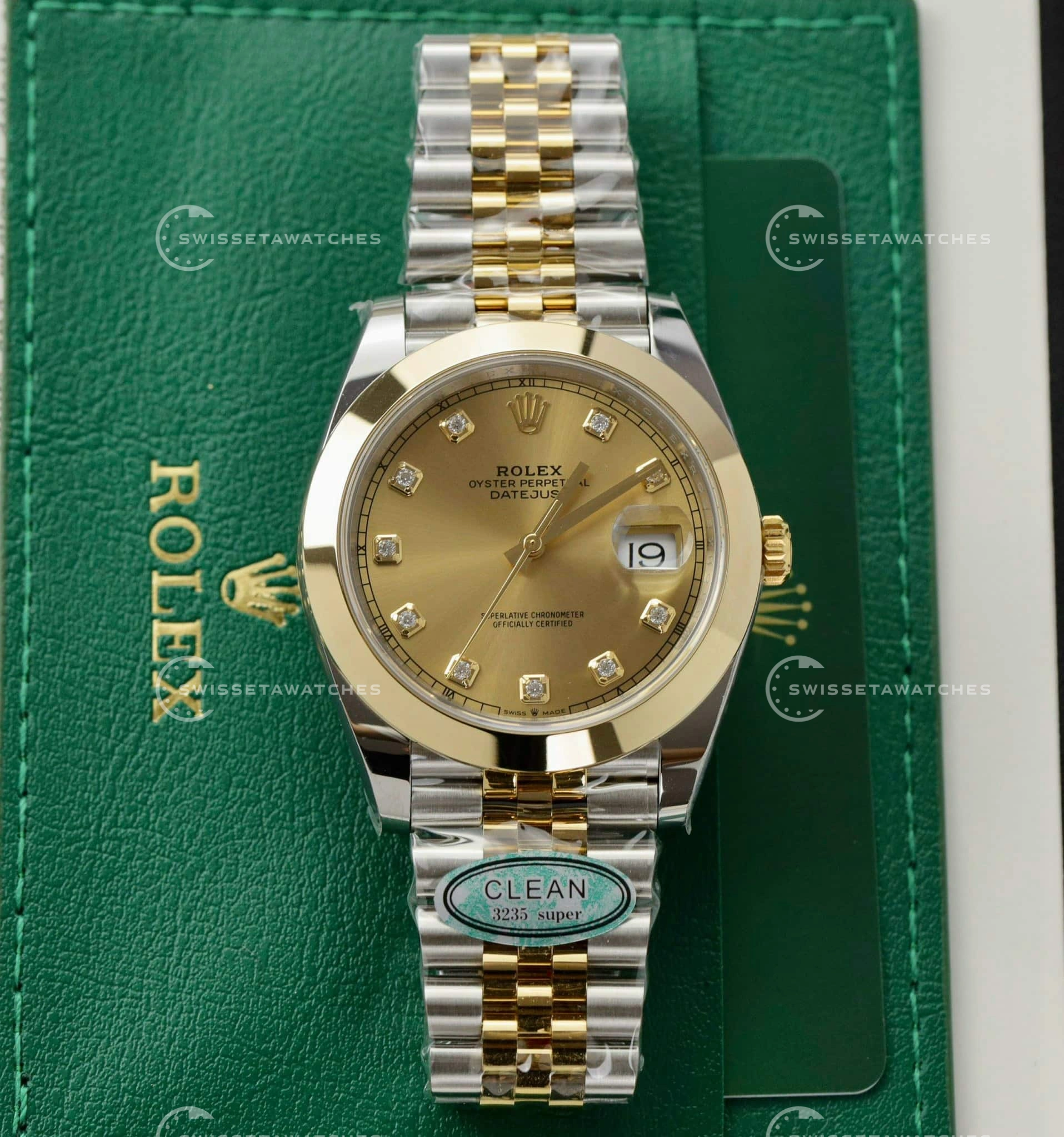 Rolex-Datejust-126303-0012-Two-Tone-Champagne-Diamond-Dial-Smooth-Bezel-Jubilee