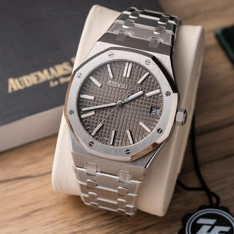 Audemars Piguet Royal Oak 15510ST - 50th Anniversary - Gri Kadran - ZF Super Clone-Grande Tapisserie - Cal.4302 (3)