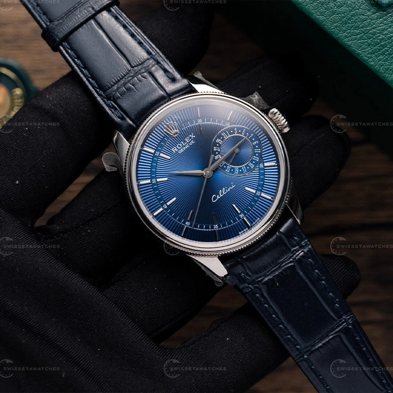Rolex-Cellini-Date-50519-Mavi-Kadran